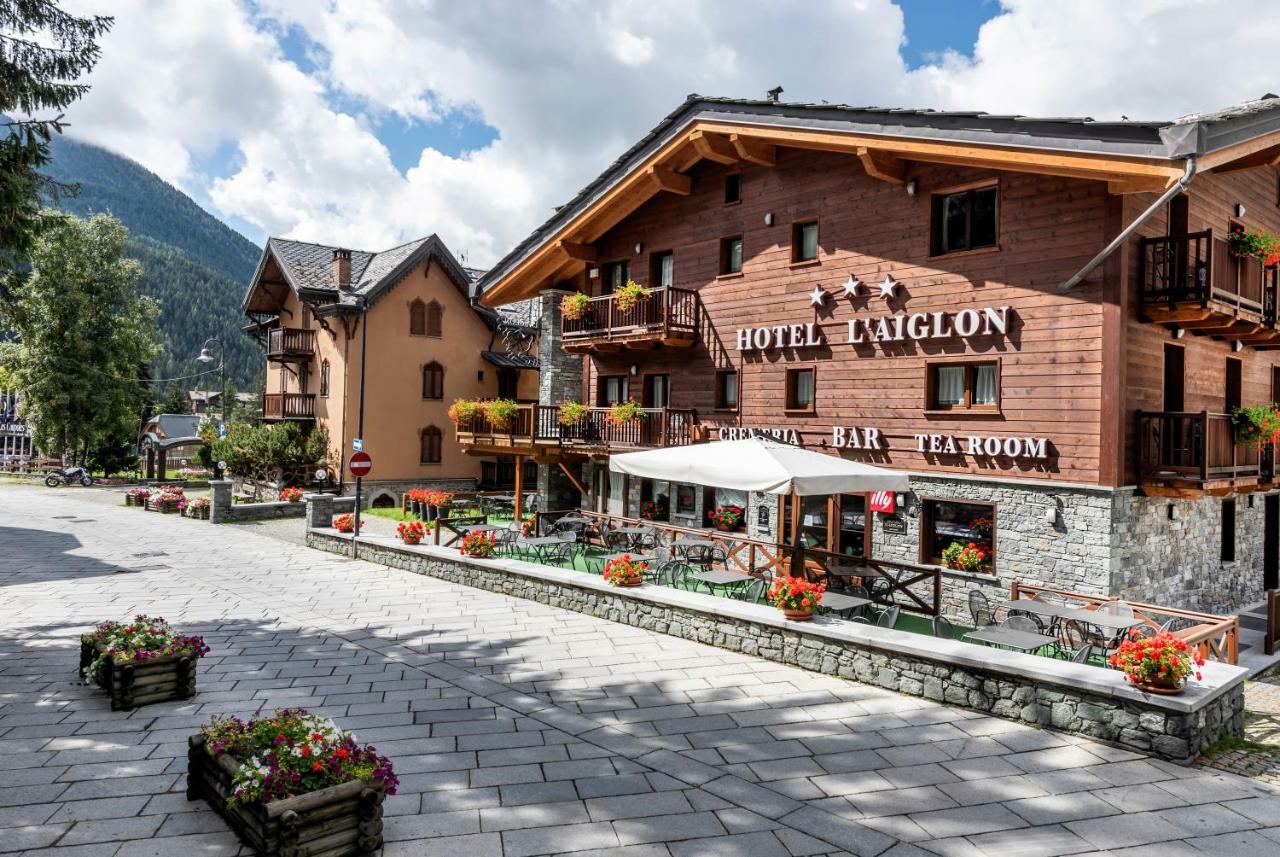 Hotel L' Aiglon Champoluc Exterior photo